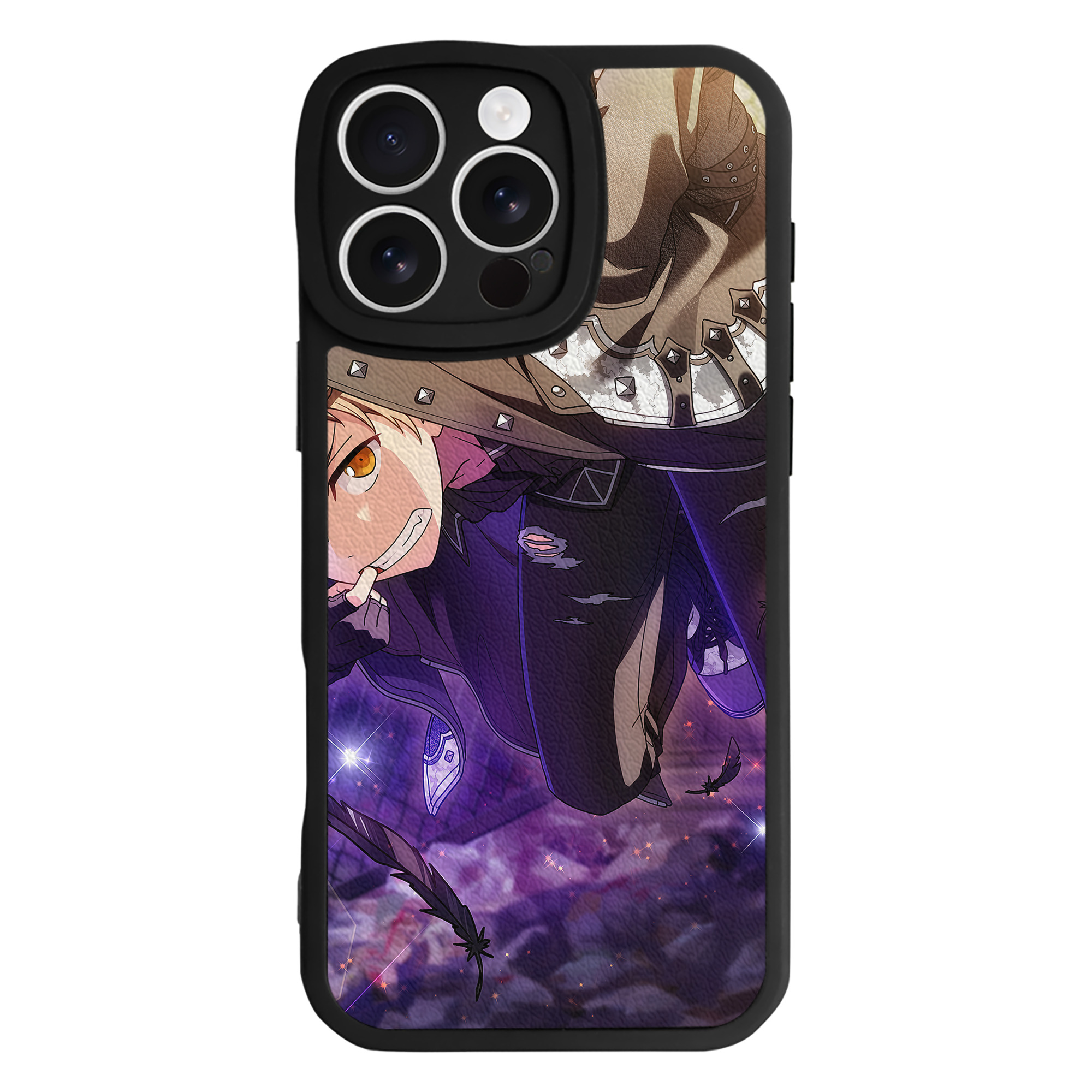 （画像用） あんさんぶるスターズ! Ensemble Stars 【iPhone 16シリーズ対応】シリコンスマホケース（レザー調） 材質：シリコン